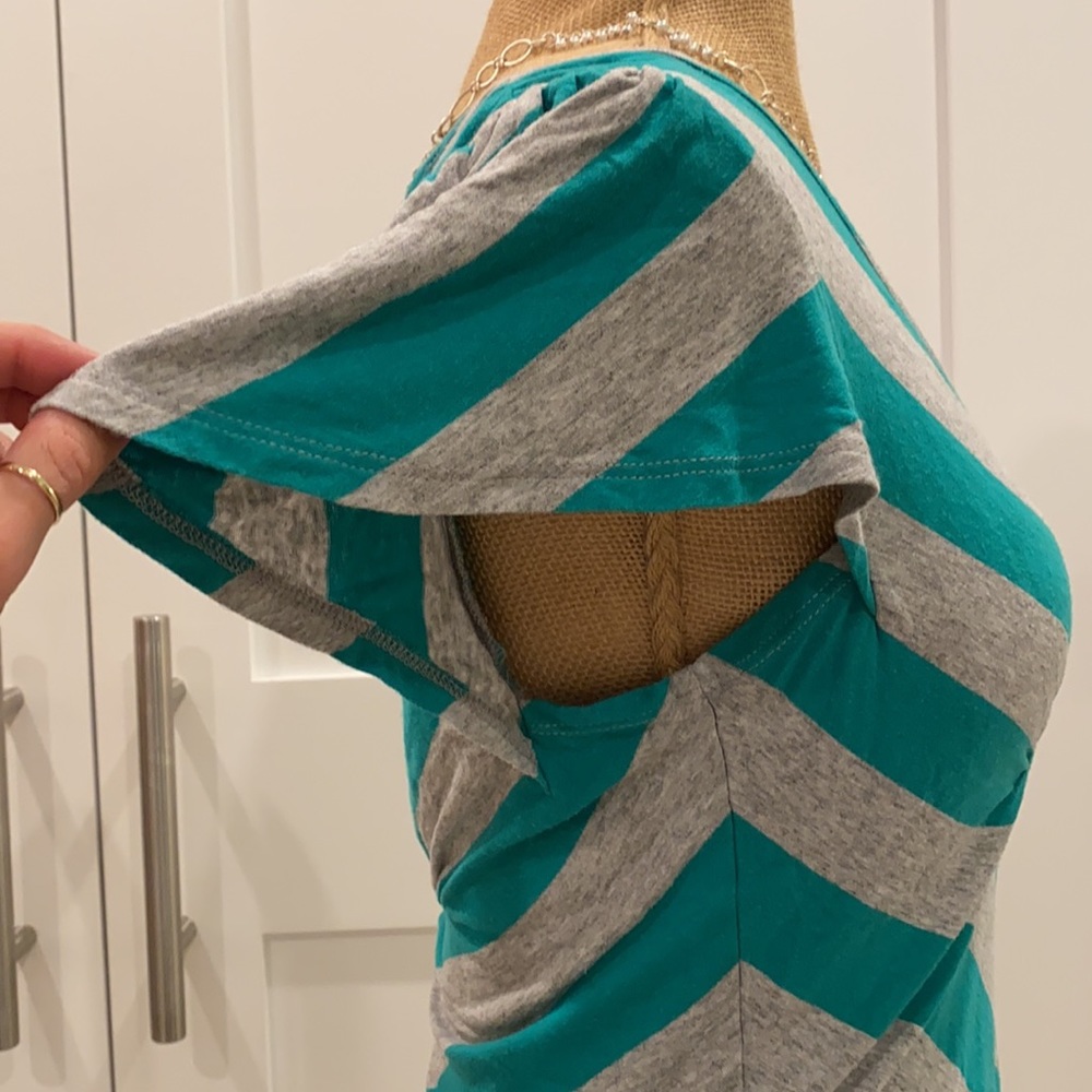 Ella Moss Horizontal Stripe Top - Picture 7 of 11